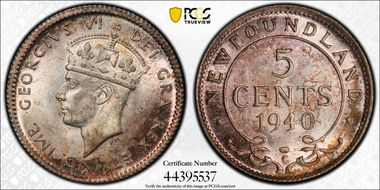 1940-C 5C MS64+
