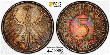 1972-G 5 Mk J-387 MS63