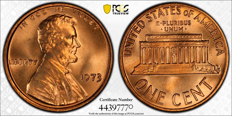 Cert 44397770 - Coin Image