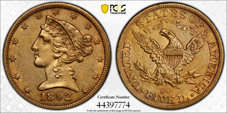 Cert 44397774 - Coin Image