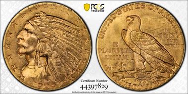 1929 $5 MS64
