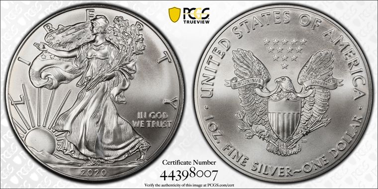 Cert 44398007 - Coin Image