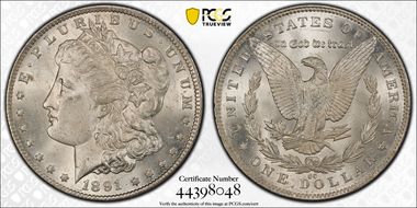 1891-CC $1 MS64