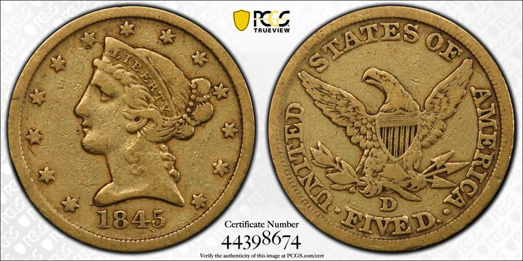 Cert 44398674 - Coin Image