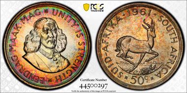 1961 50C PR68