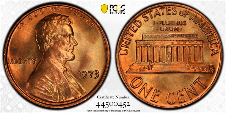 Cert 44500452 - Coin Image