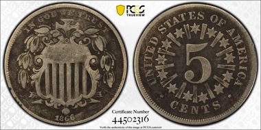 1866 5C Rays N1