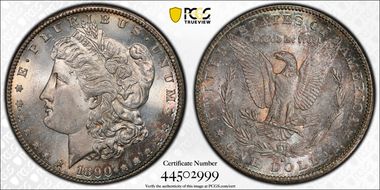 1890-S $1 MS64