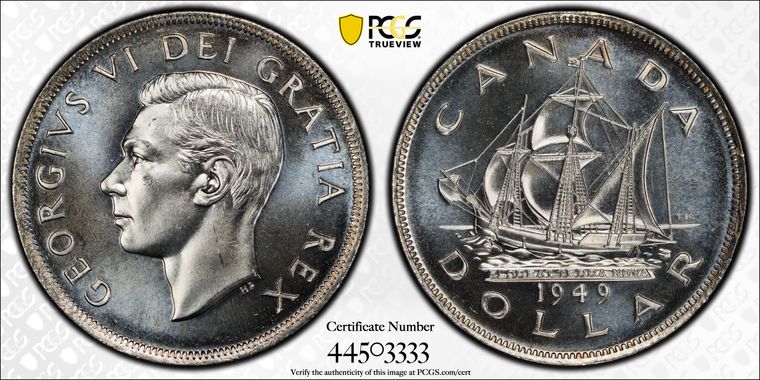 Cert 44503333 - Coin Image