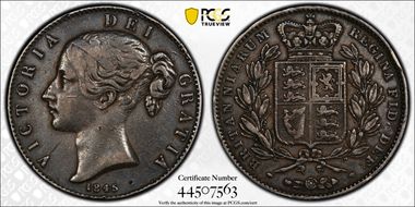 1845 Crown S-3882 VF30