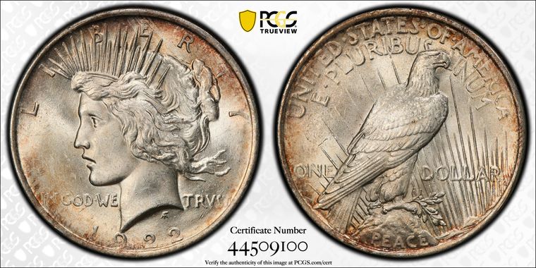 Cert 44509100 - Coin Image