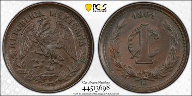 1901-M 1C KM-394.1 AU58BN