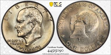 1976-D $1 Type 1 MS64