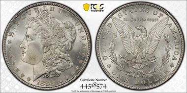 1898 $1 MS65+