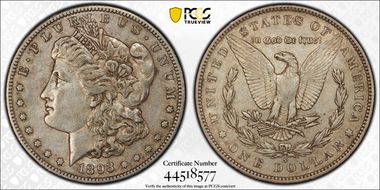 1893-S $1 XF40