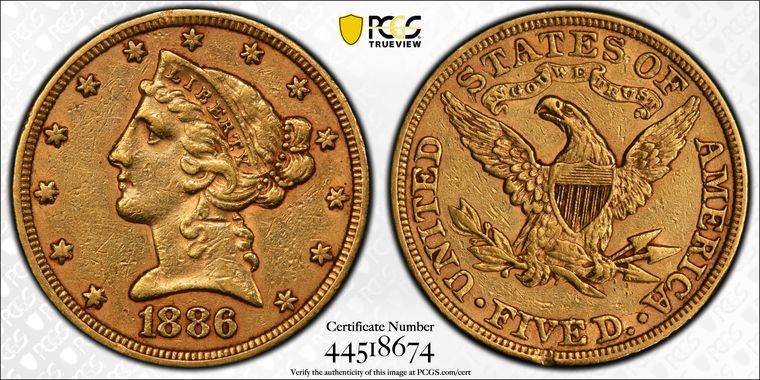 Cert 44518674 - Coin Image