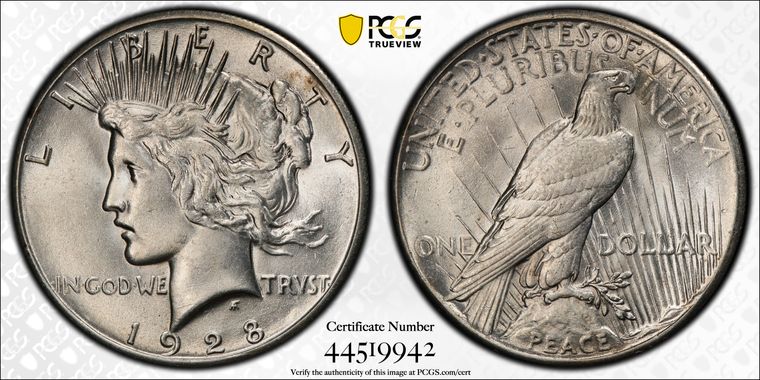 Cert 44519942 - Coin Image