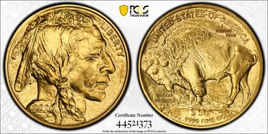 2020 $50 American Buffalo .9999 Fine Gold MS69