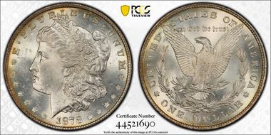 1878 8TF $1 MS63