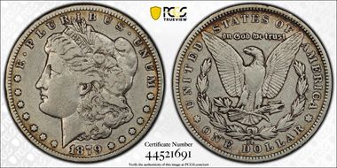 1879-CC $1 Capped Die VF20