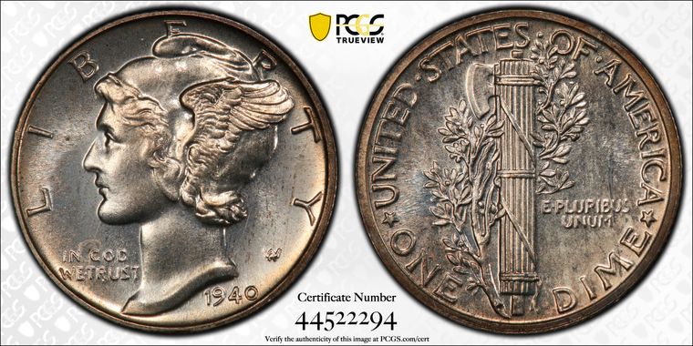 Cert 44522294 - Coin Image