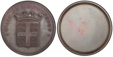 1978 Medal Montmorency Silvered AE Matte SP61