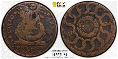 1787 Fugio 1C Newman 22-M N1BN