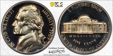 1969-S 5C RPM FS-501 PR68