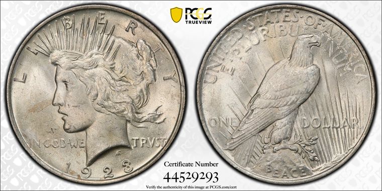 Cert 44529293 - Coin Image