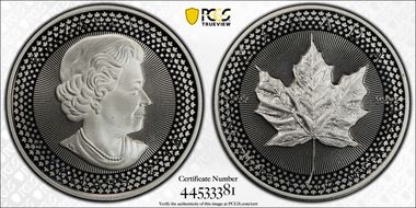 2019 $5 Maple Leaf Silver Modified PR Pride of Two Nations, U.S. Set PR65