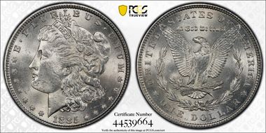 1885 $1 MS62