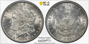 1896 $1 MS64