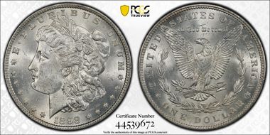 1898 $1 MS62