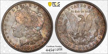 1901 $1 MS64