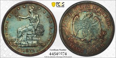 1879 T$1 Trade PR1