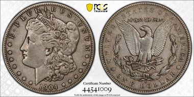 1904-S $1 VF30
