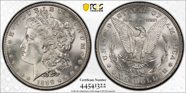 1888 $1 MS65