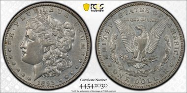 1895-O $1 XF40