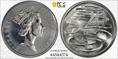 2019 20C R.D. Maklouf Effigy MS67