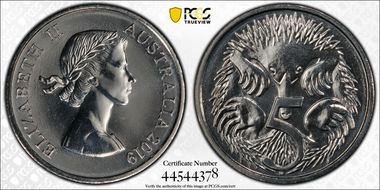 2019 5C M. Gillick Effigy MS69