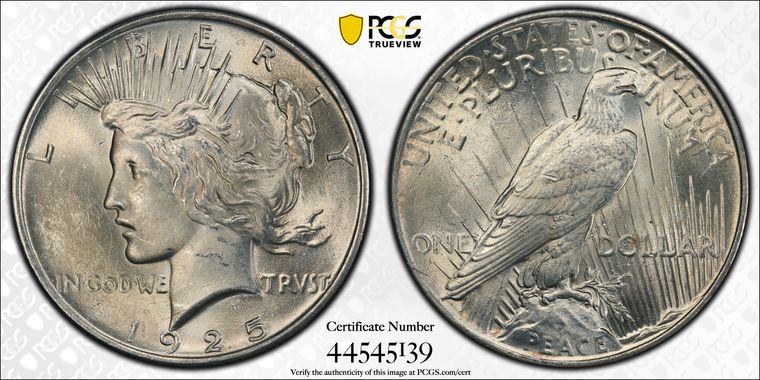 Cert 44545139 - Coin Image