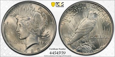 1925 $1 MS63