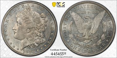 1880-O $1 AU53