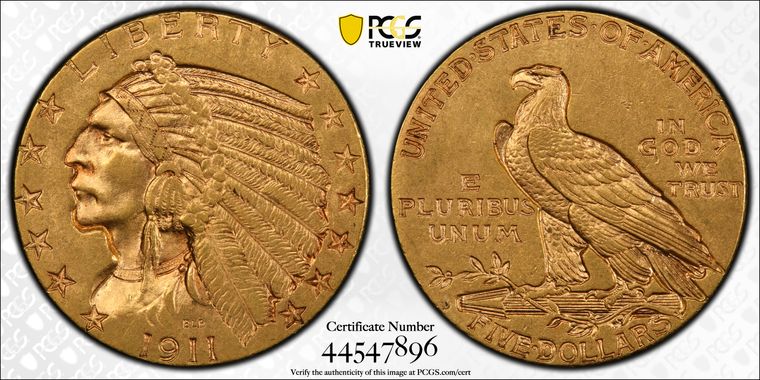 Cert 44547896 - Coin Image