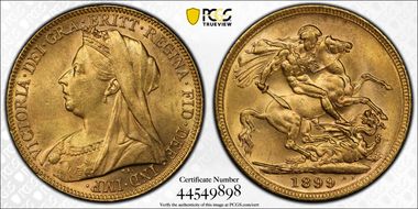 1899-M Sov S-3875 MS63