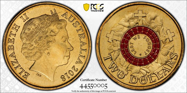 Cert 44550005 - Coin Image