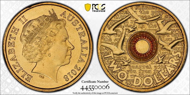 Cert 44550006 - Coin Image