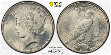 1925 $1 MS65