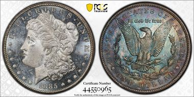 1885-CC $1 MS62PL