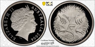 2004 5C Silver PR70DCAM
